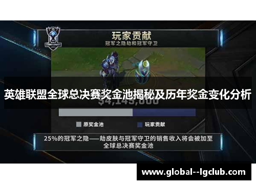 英雄联盟全球总决赛奖金池揭秘及历年奖金变化分析 英雄联盟全球总决赛奖金池揭秘及历年奖金变化分析